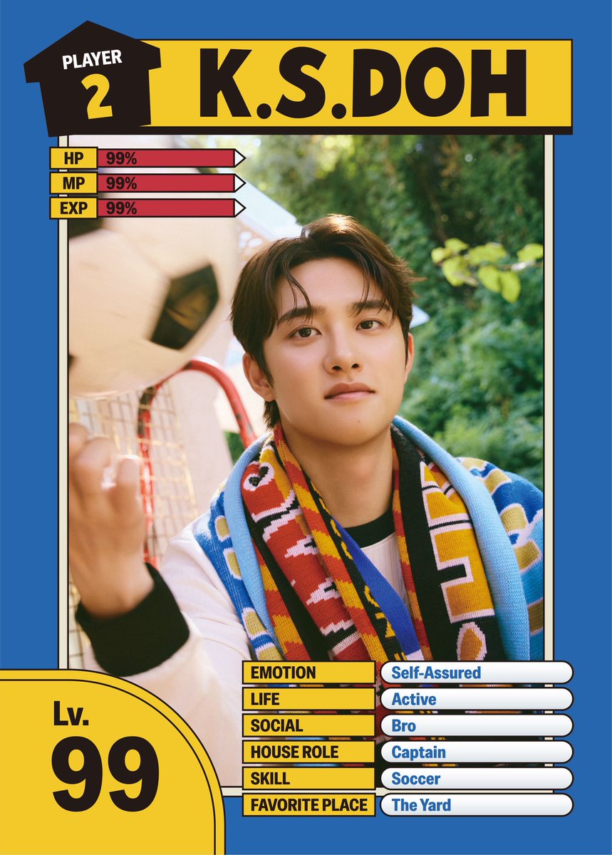 DOHKYUNGSOO_X's tweet photo. DOH KYUNG SOO
2027 Season’s Greetings [DOHS]

PLAYER 2 ⚽️ K.S.DOH

🏠 PRE-ORDER
 ~ 2026.10.15(THU) 11:59PM (KST)

#도경수 #DOHKYUNGSOO
#SEASONSGREETINGS #DOHS https://t.co/oKH6Dtvtvo
