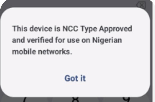 BSAT_Properties's tweet photo. Is your phone verified?

Many Nigerians are already panicking about the recent verification exercise announced by the NCC

The Nigerian Communication Commission recently warned that Nigerians whose phones are not verified may lose communication within the next 30 days

Rather than panick, check your phone status now.

How?

Follow the step-by-step guide to verify your phone's status:

1. Dial *#06# to check your phone's IMEI number

STEP 1: GET YOUR IMEI NUMBER.

Dial *#06# on your phone. Your IMEI number will appear on the screen.

Step 2: CHECK YOUR PHONE’S STATUS.

Dial *315# and “Check this Device.” 

Then, follow the step-by-step instruction until you verify your phone's status, using your IMEI number

If yourbphone isn't verified yet, save the message you receive and contact NCC ASAP
