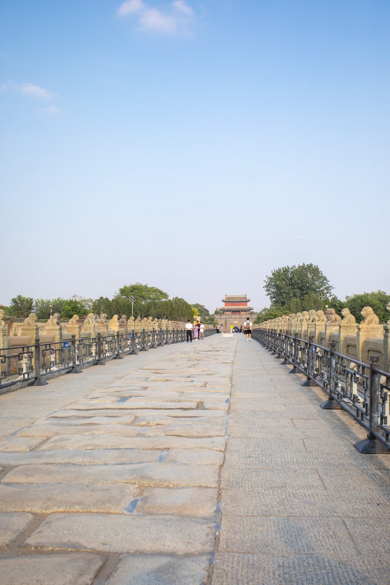 BeijingTourismX's tweet photo. A bridge with centuries of stories to tell.
Marco Polo Bridge (Lugou Bridge) is one of Beijing’s most famous historic landmarks, known for its stone lions and centuries-old architecture. Take a closer look and see how much character each carved detail holds. https://t.co/RHN0d1czk8