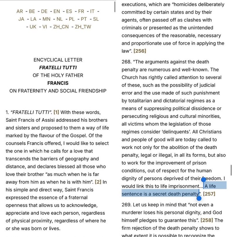 Hlvdwig43's tweet photo. Francis also condemned that, lol.  
Stop Popesplaining every statement the Pope makes 
Some of you would have defended Alexander VI for being a degenerate https://t.co/YR4GHg5jfG