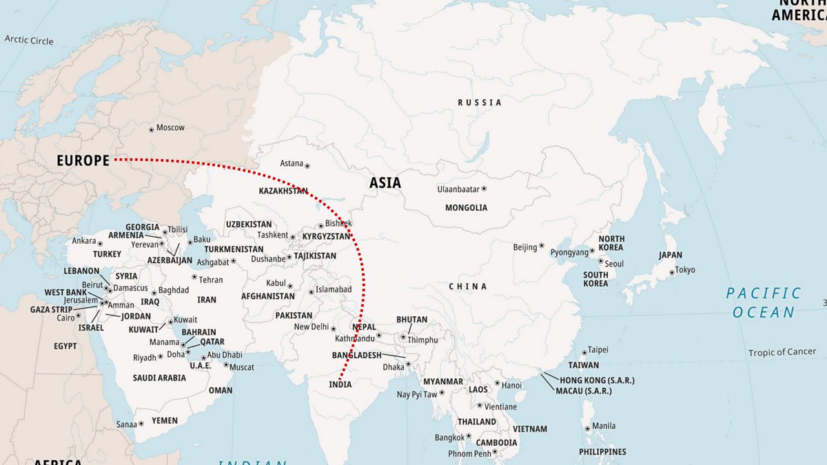 NavCom24's tweet photo. #BREAKING: India will not be allowed to use Xinjiang airspace due to presence of strategic chinese assets, CGTN. https://t.co/EOiw8LMDjB