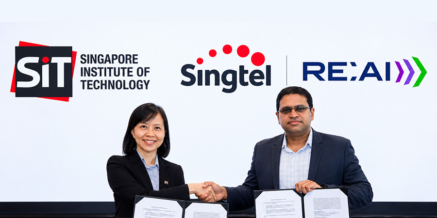 TelecomReviewAP's tweet photo. Singtel’s RE:AI, #SIT, and @nvidia are partnering to help #enterprises develop and scale customized #AI solutions, combining sovereign #cloud_infrastructure, applied research, and hands-on talent development in #Singapore.

https://t.co/PFLPA4SBIi https://t.co/eWj2HlP0Vl