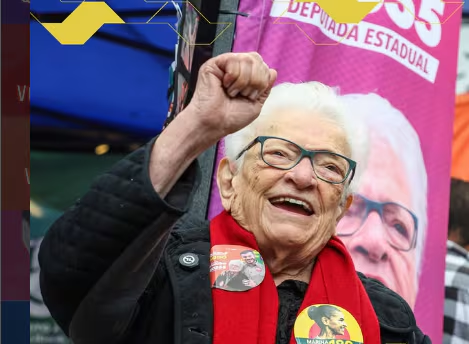 orlandoguerreir's tweet photo. “Não me deixem partir sem a garantia de que a democracia está assegurada.”
Luiza Erundina
( 91 anos) https://t.co/RofbABCIw2