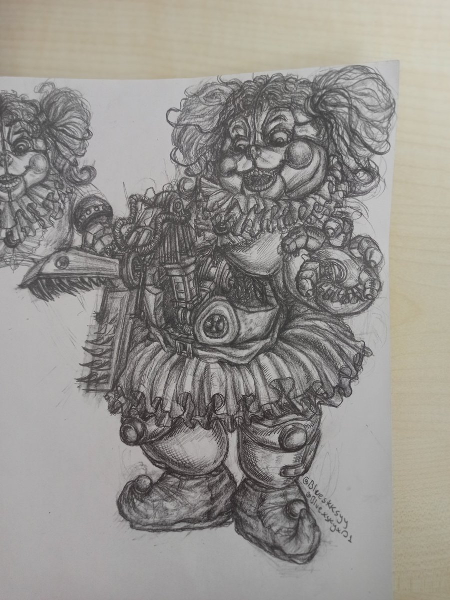 blueskksyy's tweet photo. This is the first time I've drawn her and she really challenged me.
#fnaf #fnafbaby #fnaffanart #fnafart #fnafsl #circusbaby https://t.co/quuIbiSPQc