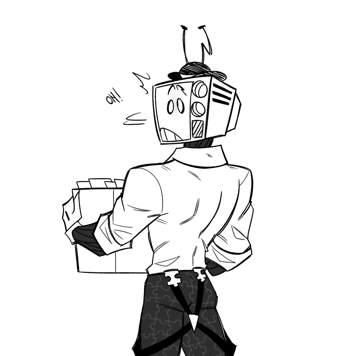 X_DarkFeather_X's tweet photo. Muscular Puzzles again.
(4/5)
.
.
.
#mrpuzzles #smg4 https://t.co/nVj1RO8aJt