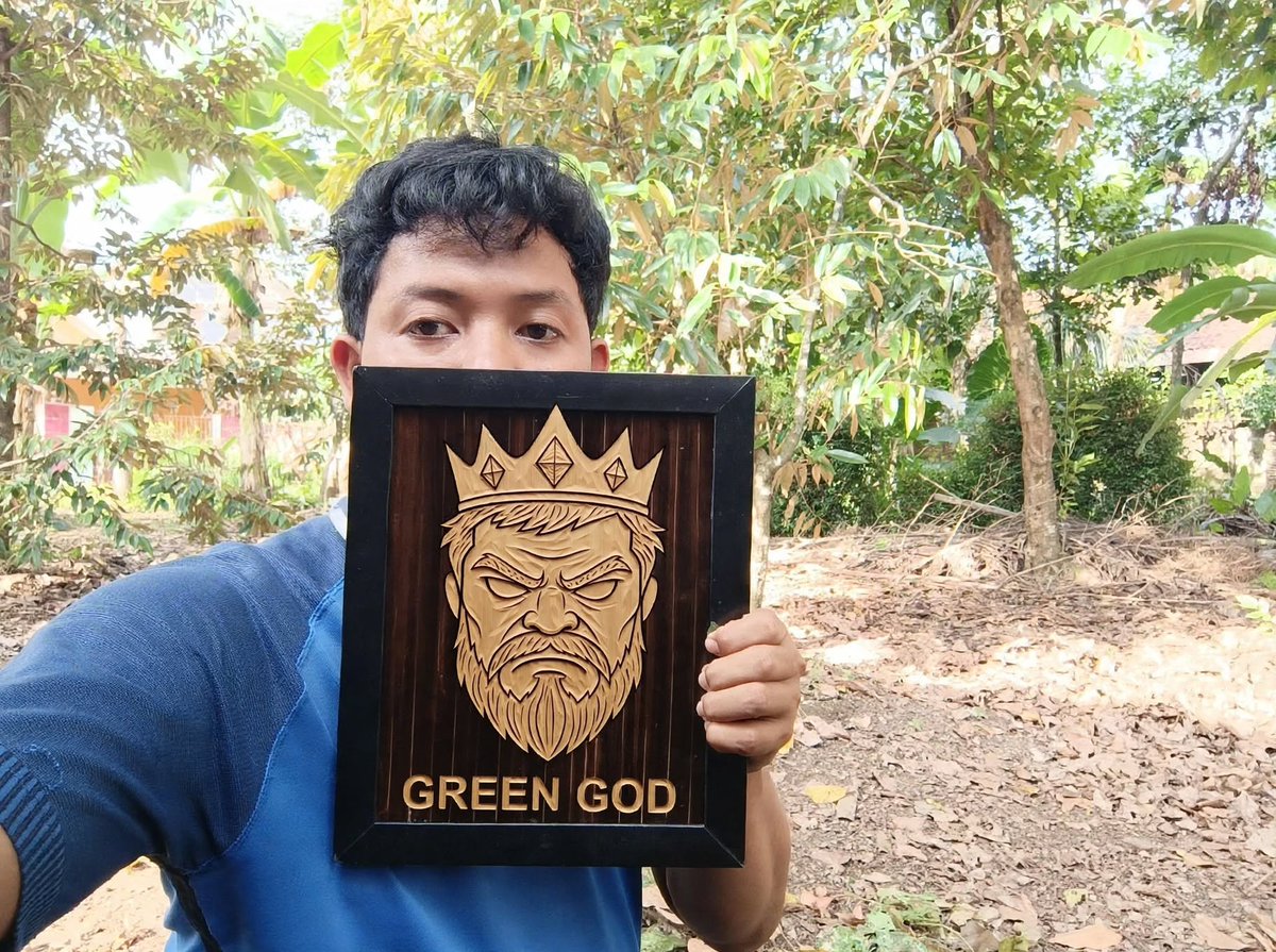 soauher's tweet photo. @GreenGod_Ai My Entry, Art from Bamboo ⭐

@GreenGod_Ai $GG https://t.co/lR8p8Oqot2