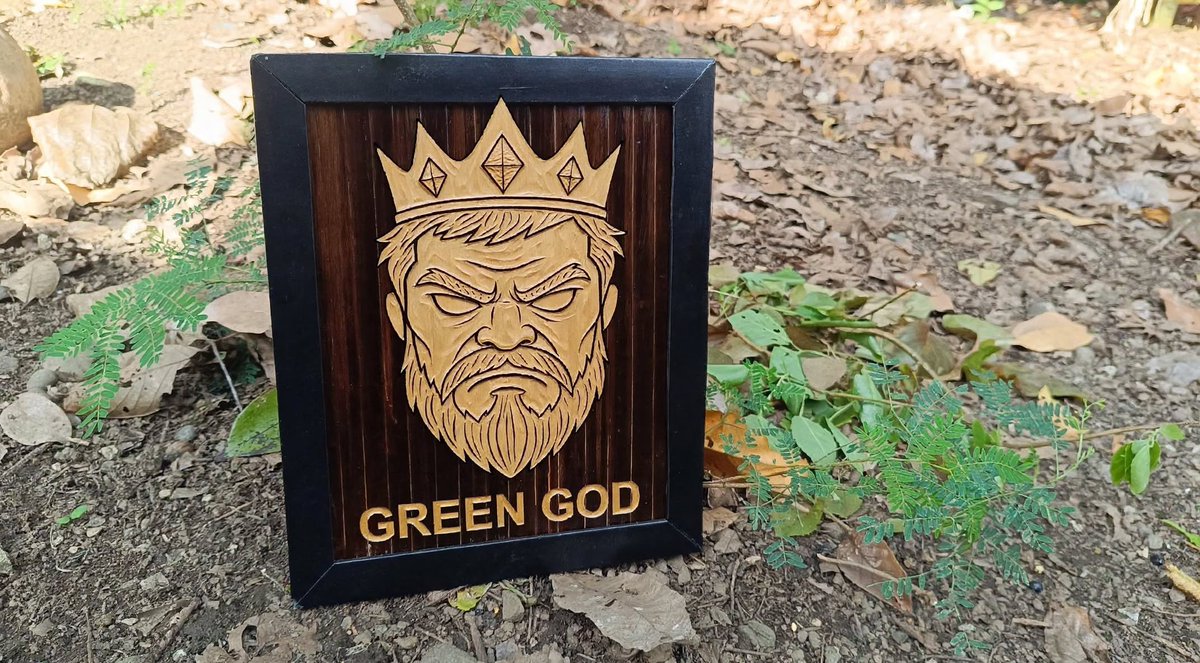 soauher's tweet photo. @GreenGod_Ai My Entry, Art from Bamboo ⭐

@GreenGod_Ai $GG https://t.co/lR8p8Oqot2