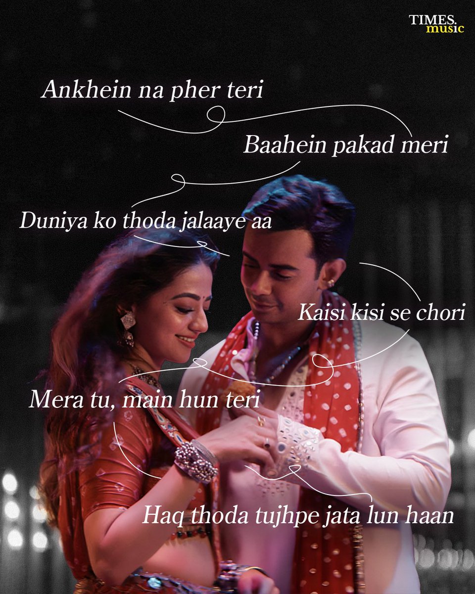 TimesMusicHub's tweet photo. A little love, a lot of Garba, and the perfect song to make you groove! 💃🔥

Listen to ‘Galgoto’ now, only on Times Music: https://t.co/dRutUa8NjM

@monalithakur03 @parthoza25

#HellyShah #Navratri #Garba

[Galgoto, Navratri, Garba, Garba Dance, Gujrati, Hindi, New Music, Times Music, Monali Thakur, Parth Oza, Helly Shah, Devarshi Shah, Suhit Abhyankar, Navratri 2026]