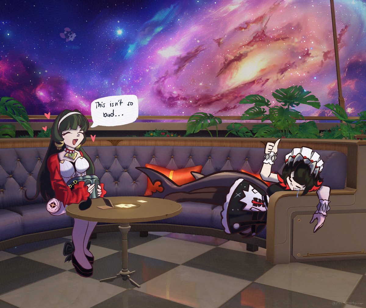PhantomArtGamer's tweet photo. They will be Fffffiiiinnnneeeee-

#zzzero #ZenlessZoneZero‌ #zzz #Ellen #AstraYao https://t.co/UlgUQQyeIc