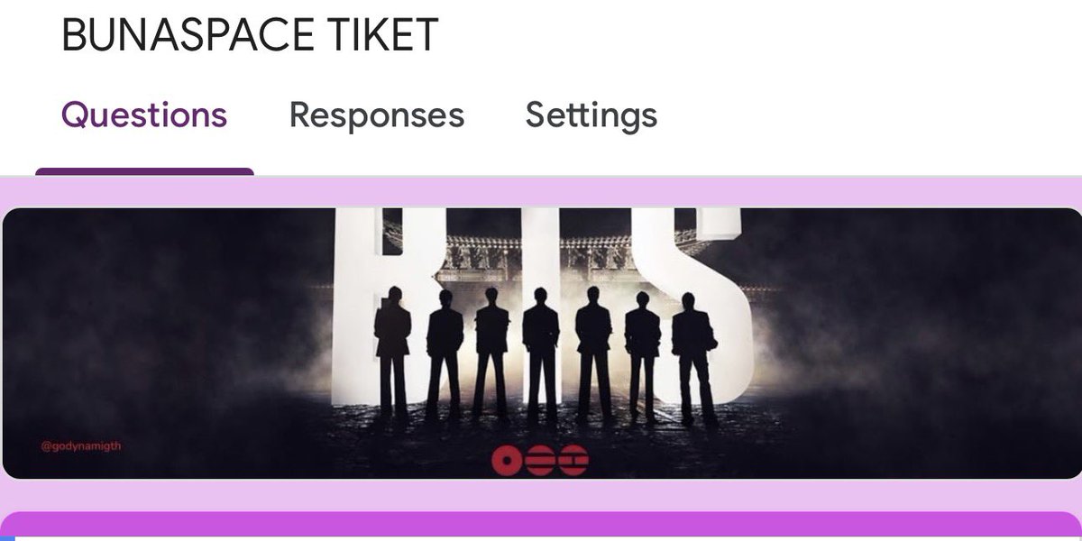 Bunaspace's tweet photo. Gform udah siap, ingat tanggal 5 nov ya mulainya 🫶🏻💜

Mana suaranya buat army yang belum pegang tiket? https://t.co/ZD1sRTuxSv