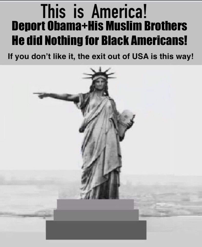 KimTruth45's tweet photo. @JohnFromCranber AMF! Adios Muslim Foreigners!
#ArrestObama for Invading USA & Infiltrating #USGovernment with his Islamic Cells!
#MidtermElections
Do Not Vote Early! That’s when machines are a rigged! Every vote goes to the cheater!
#midtermelections #MI #FL #IL #NY #CA #NV #IO #OR #WA #TX https://t.co/AlgsiKWhRx