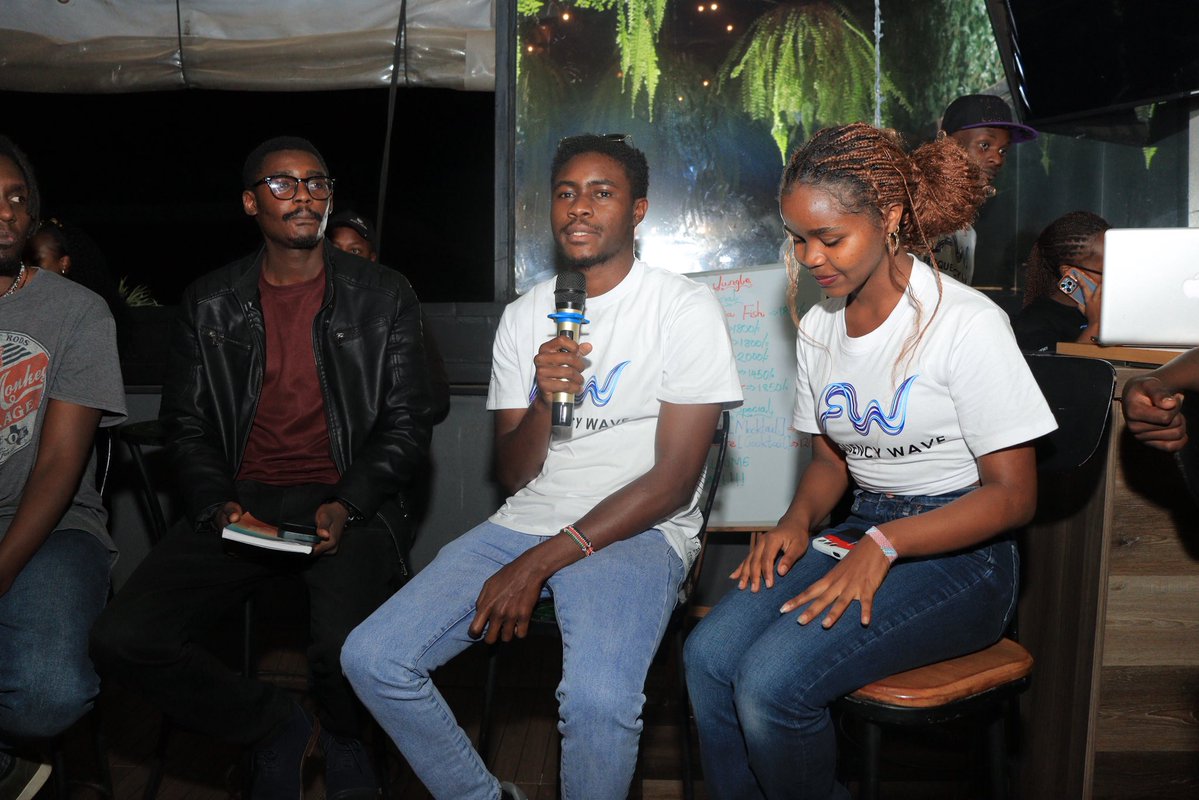The_wave_Africa's tweet photo. We put our partners on the spotlight with this panel 😅🔥 Our panelists have been to the future 😂 AI and Creatives was the topic, and we dived into every possibility. Huge thanks to our partners! @Web3Clubs @MetametaClub @multichainbuild @KenyaTechEvents 
Let’s create a magical wave again soon. 
🌊��

#frequencywave #Web3‌‌ #tech