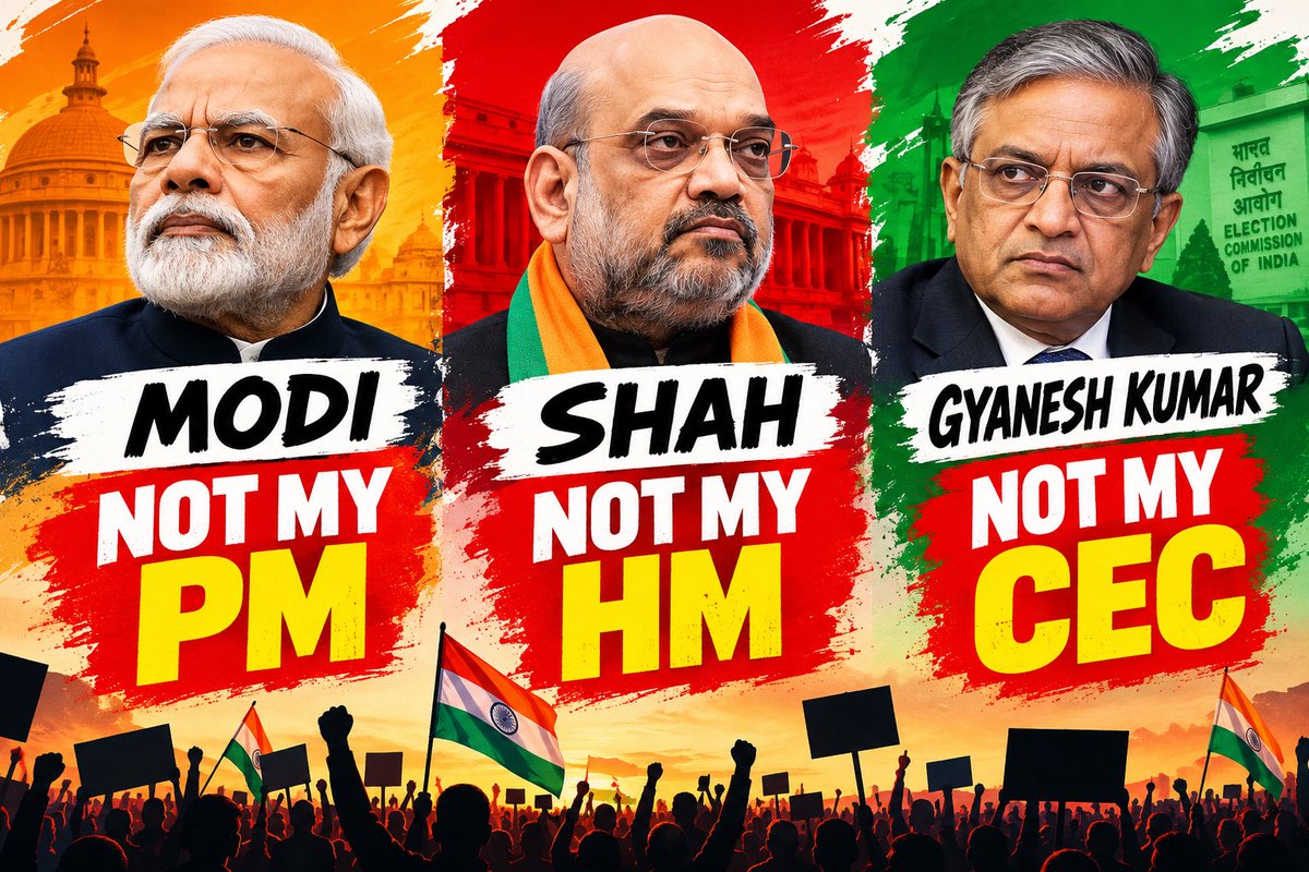 mushtaqbh's tweet photo. @INCIndia The strength of a democracy lies not just in the ballot box, but in the freedom of its people to question those in power.

Peaceful protest deserves to be heard, not feared. Institutions must earn public trust through transparency and accountability.

#Democracy #ChaloDilli https://t.co/ZPhZTuBUaK