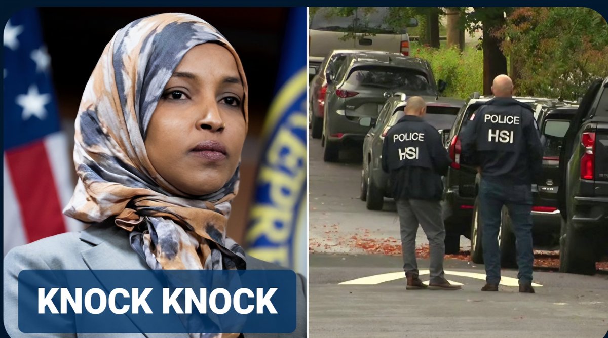 Chicago1Ray's tweet photo. IT'S FINALLY HAPPENING 🚨

Federal Immigration Agents raided the home of Ilhan Omar early this morning

Multiple agencies including (HSI) the investigative arm of (DHS) were involved 

This is a criminal fraud investigation into the paperwork she filed out by her father https://t.co/ibc5hDaAMv