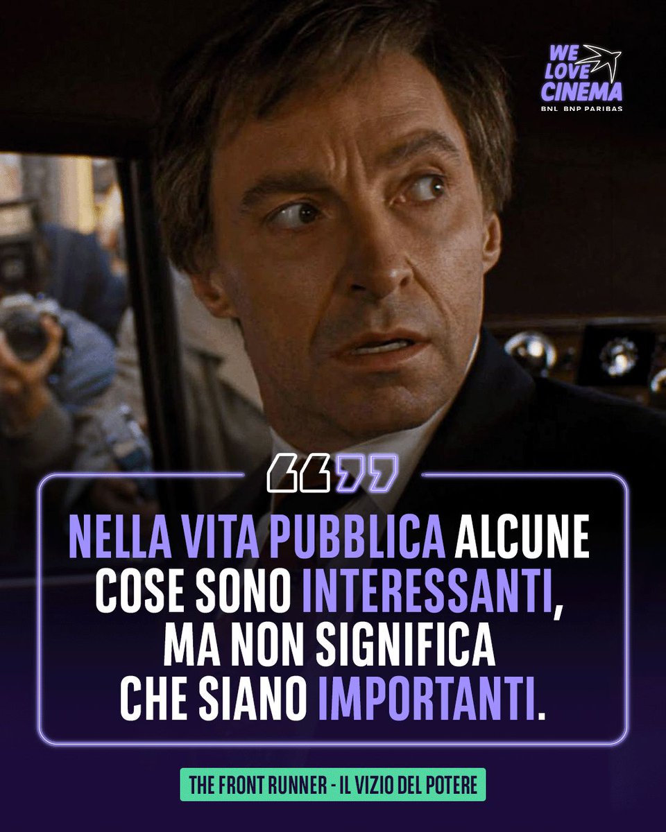 WeCinema's tweet photo. Eclettico, magnetico, straordinario, #HughJackman ha saputo attraversare generi e registri unici nella storia recente di Hollywood, donando un'anima indimenticabile a ogni sua interpretazione ✨

Dai palcoscenici scintillanti dei musical ai drammi più serrati, fino al volto segnato del mutante più celebre del cinema.

L'attore, che oggi compie 58 anni, dà voce e corpo a personaggi complessi che continuano a contribuire alla settima arte 🎬 

#welovecinemait
