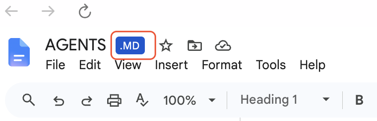 mtorrente's tweet photo. Anyone working with .md files that are stored in Google Drive? Good news!

Finally you can open and edit them natively in Google Docs 😉 

I'll still use Obsidian as my main interface for .md files but this one is handy if you want to collaborate with your team! https://t.co/FnP5YrgRJ6