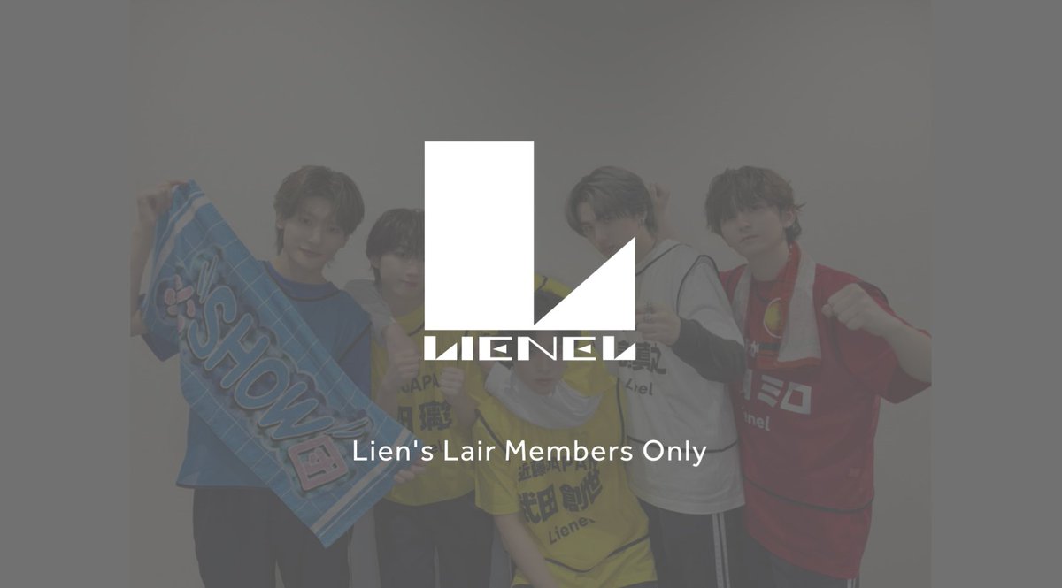Lienel_official's tweet photo. ＼Lien's MOVIE更新🎥／

第6回 #EBiDAN 大運動会
 『スポーツマンヒップ！』

終了後コメントをアップ💜
🔗https://t.co/XDvSgDNhJz

#Lienel #リエネル 
#Lienel_LiensLair https://t.co/B0Hexd7pC3