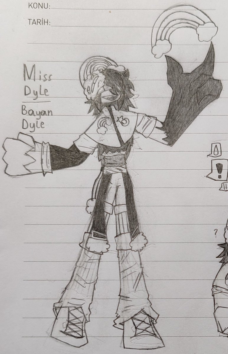 Vex_Antivirus's tweet photo. Fpe OC! In fact, I asked one of my teacher at school to make an char for em. So Mrs. Dyle chose rainbow. This char fits her apperance tho. <] https://t.co/lzDX5ef84u