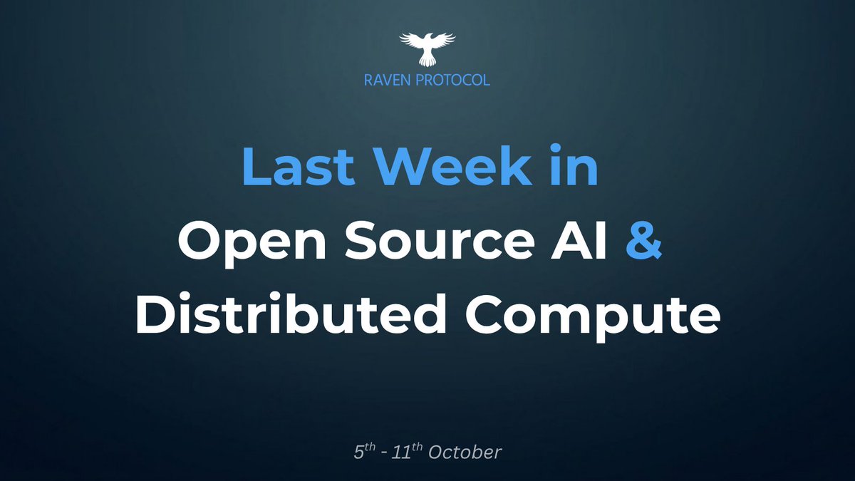 raven_protocol's tweet photo. 1/ Last Week in Open Source AI &amp; Distributed Compute

- OpenAI's annualized revenue reportedly reaches $50B, around $20B below earlier reports
- OpenAI plans $856B in compute and AI infrastructure spending through 2030
- Microsoft unveils Maia 300, its next-generation AI chip https://t.co/OkedBPPsTY
