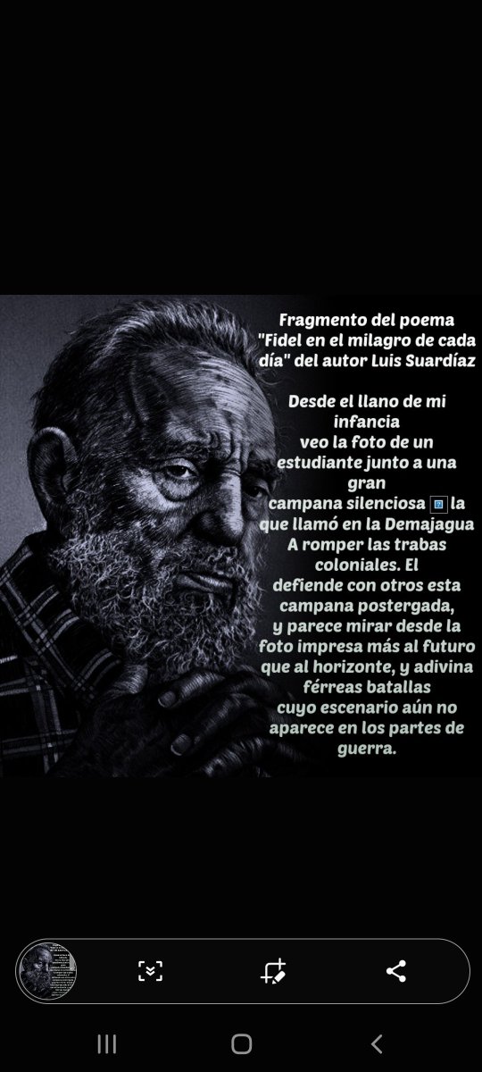 TaekoAX100's tweet photo. #FidelVive https://t.co/sTSiZBBmuV