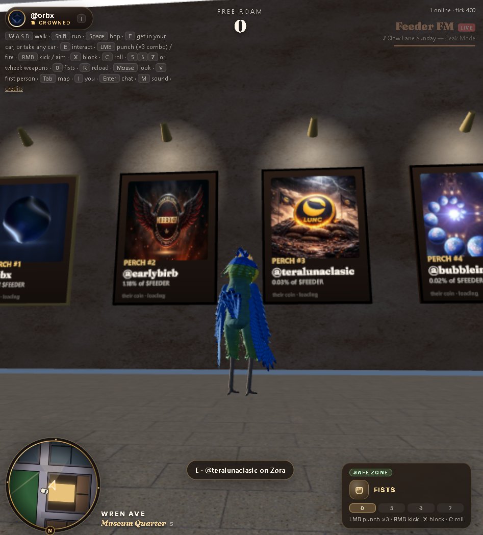 Broketobuiltai's tweet photo. If you want your name featured in the gallery + have in-game perks buy $FEEDER / CA: 0x4804f2c3c4c24932c596549092d1b28750b5712a https://t.co/T6ACiR3GCv