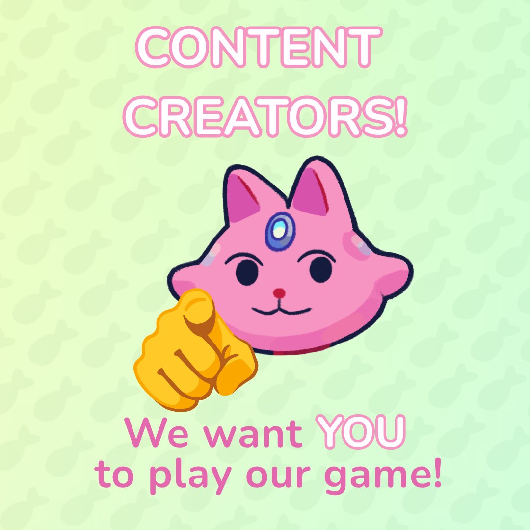 roostgames's tweet photo. 🎥💕CALLING ALL CONTENT CREATORS!💕

Do you:
🎮 Make gaming content or livestream?
💛 Want to play Cat Cafe Manager 2 ✨for FREE✨ when we launch in EA (Q4, 2026)? 

Then we're looking for you!

👇 Apply through the form below 
OR 
💌 Share this post with your favorite creator! https://t.co/r8OZfOESDK