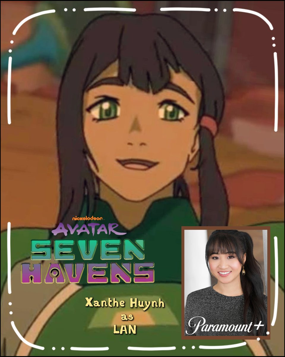 ItsXanthor's tweet photo. Avatar: Seven Havens is now streaming on @paramountplus with new episodes every Friday! It is my immense pleasure to be part of this as the earthbender Lan!💚💚💚

Thank you so much to everyone at @Nickelodeon that worked hard to create more of this legendary series! https://t.co/BiTRKIw3Z3