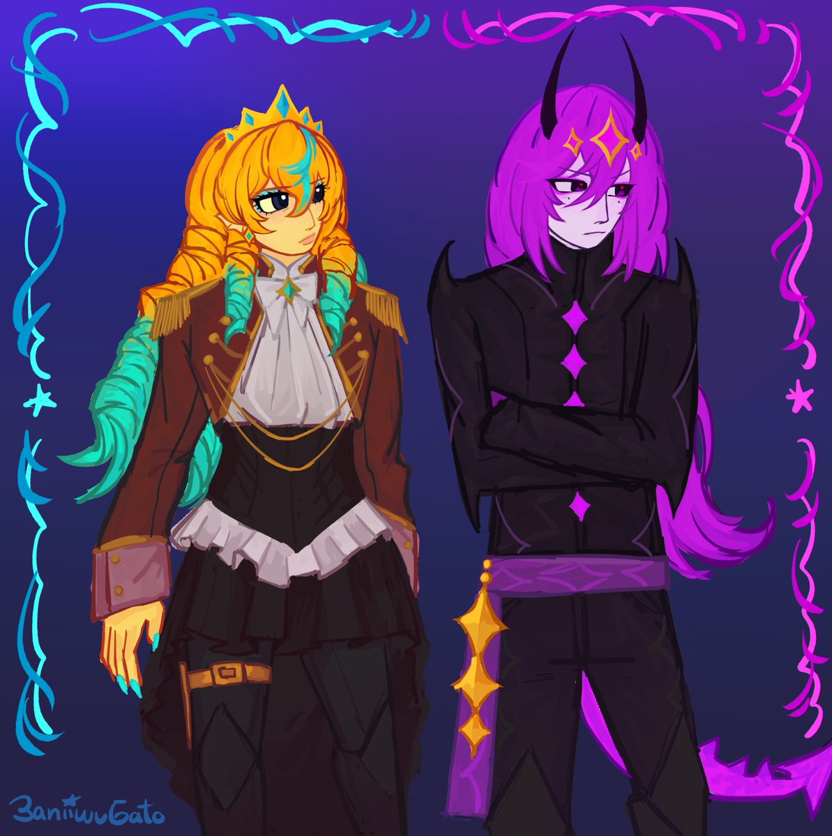 baniiwugato's tweet photo. insert cool sentence (i miss them) #mutinyduo #wemmbufanart #princezamfanart https://t.co/0HyYsSFcro