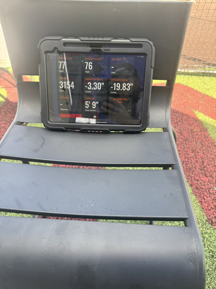 AndrewKlemett27's tweet photo. Had a great time yesterday @UIWBaseball. Here are some clips from my outing.
Fastball - 88
Curveball - 76-77 (3154 RPM)
Splitter - 82-83
@MattGarver04 @ActionBaseball @DustinLMcComas @DonaldJBoyles @jmw1818 @ActionBaseball @PrepBaseball_TX @FiveToolTexas @realtruegrind https://t.co/H282X3milD