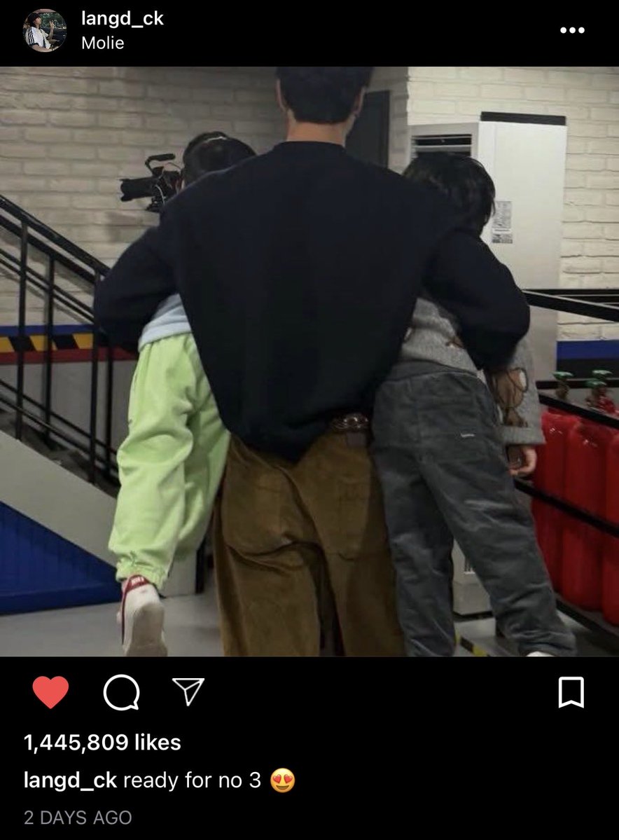 swearonbible's tweet photo. • a #changlang socmed au 

in which ig user langd_ck wants to give his husband another baby https://t.co/9zDwSsUKqR