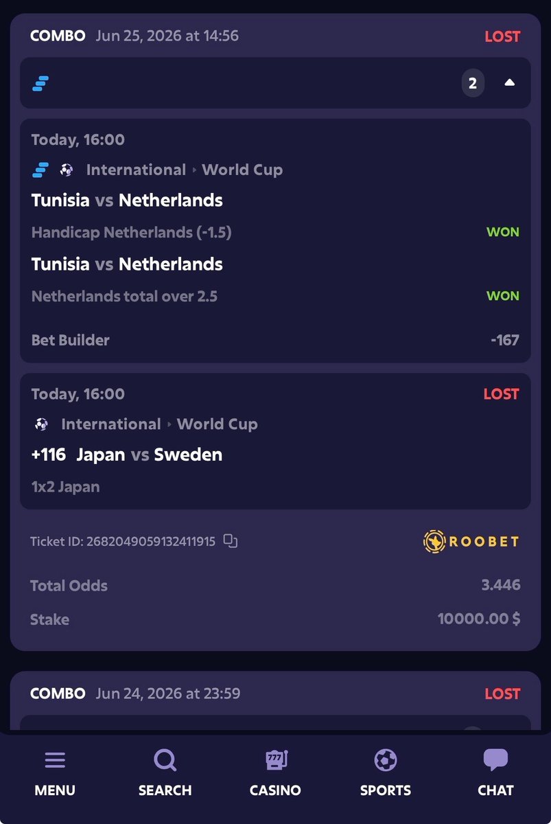 chozexa's tweet photo. @stevewilldoit @gamdom @getmotionbrand Still “owed” from that Japan World Cup game but that was when you were still on Roobet https://t.co/e3RlkzUjPv