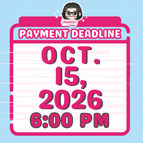 SomeStore's tweet photo. Payment Deadline Reminder for October 15, 2026: