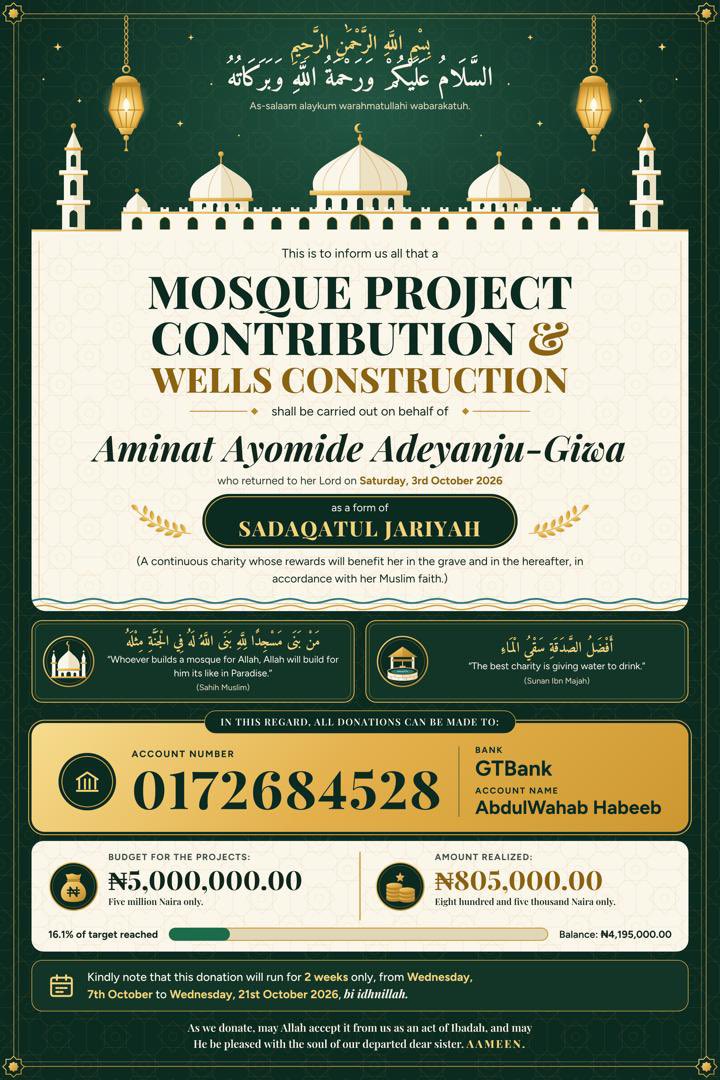 Uqbah__'s tweet photo. 0172684528
GTBank
AbdulWahab Habeeb

Please donate and RT. https://t.co/GXEWluy1PE