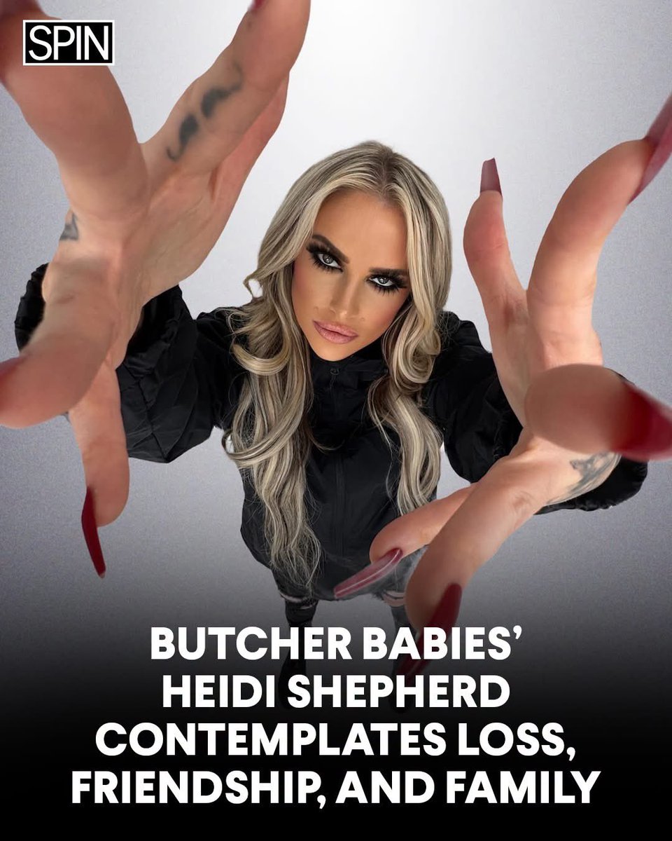 HeidiTheButcher's tweet photo. Thank you @SPIN for diving into’NIGHTBLOOM’ with me.
We’re so proud of this record and this movement within @butcherbabies. While it feels fresh and new, it also feels natural and meant to be. Color me incredibly grateful 🙏🥰🙏

📸 by my bro @jesseshepherd_ 📸 https://t.co/oEC04qi1oP