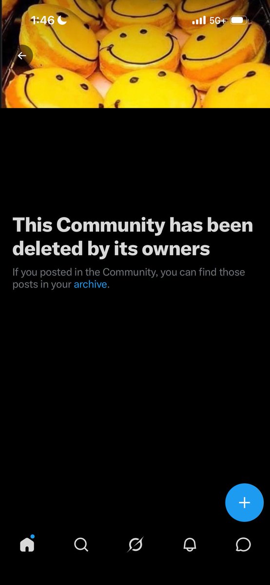 cloverchainon's tweet photo. @Shmorgvie The community being gone #iwonderwhy https://t.co/0JQExlnBzn