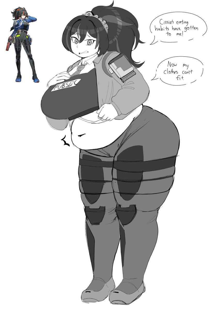 potato_doodles's tweet photo. Chubby Zhu Yuan https://t.co/I1WXywkWQE