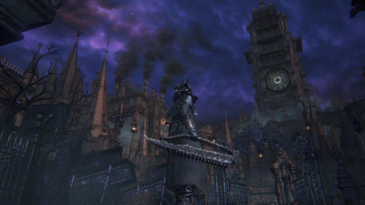 SLAVEKNIGHTX's tweet photo. ONCE AGAIN BLOODBORNE IS BEAUTIFUL https://t.co/e3SQdUFa7Z