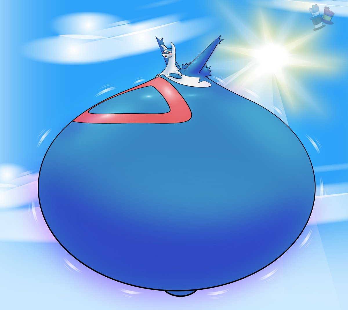 Fancy_Blue101's tweet photo. Some more lati belly~ Cause ya just gotta love those latis~<3 #Pokemon #Latios #Latias #Vore #Mpreg #Pregnant #Fanart https://t.co/oCW1vOgSkD