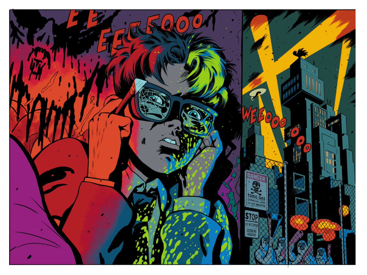DenizCamp's tweet photo. A chemical explosion. A toxic cloud. A quarantined neighborhood. A thousand kinds of madness. 

Batman: Shadow of the Bat. 

New villains, new supporting characters, new situations. 

A new approach to Batman. 

@javiercaster https://t.co/7gWUSbp3xc