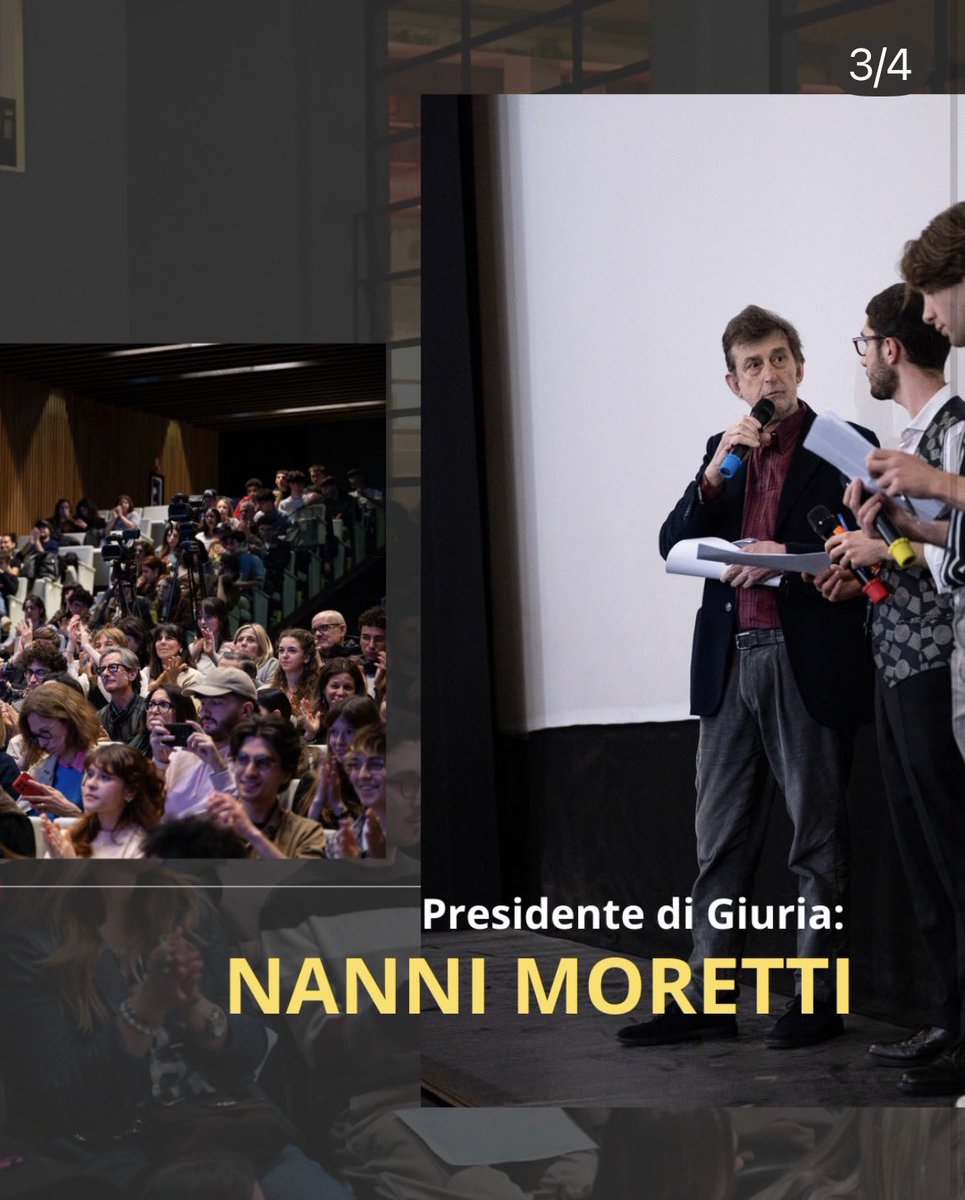 PaolaDiCaro's tweet photo. TORNATI!!!!!!!! 🔥🔥
IV edizione di 24 Frame al Secondo, concorso di cortometraggi per Under 25 dedicato a Fra ♥️
Partecipate e fate partecipare!
Presidente di giuria Nanni Moretti
Informazioni e regolamento su @Controchiave e piattaforma @FilmFreeway 
🫶🫶🫶🫶🫶 https://t.co/BSJCFaGVY4