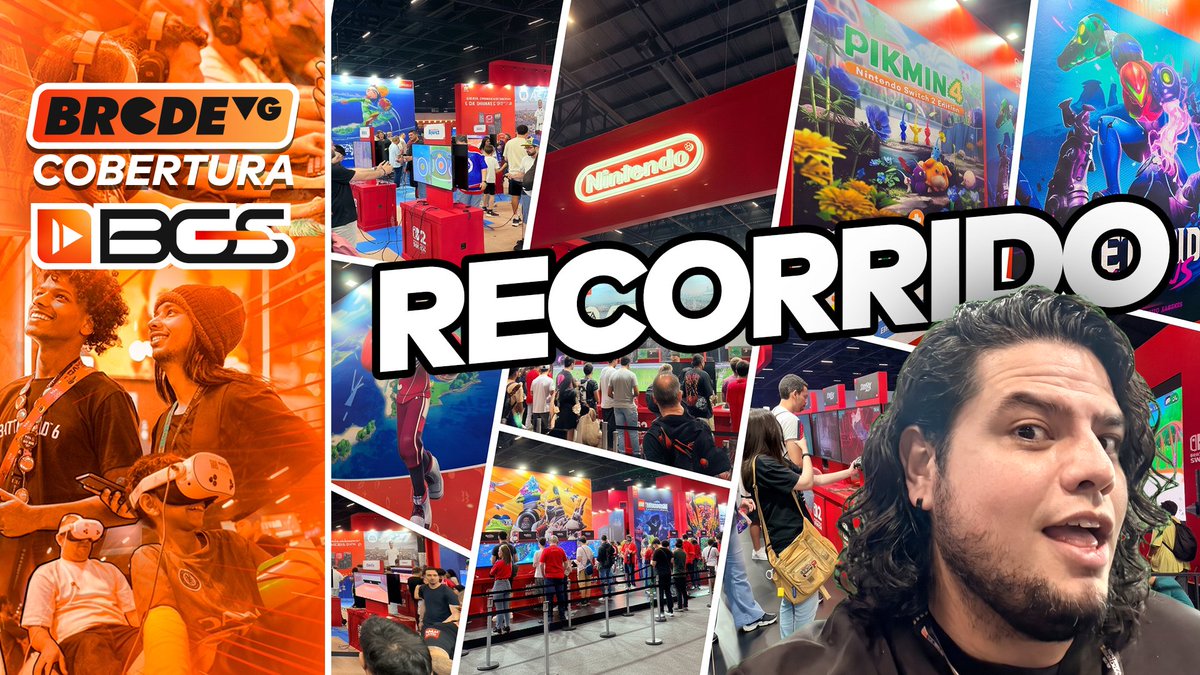 BRCDEvg's tweet photo. Acompaña a @Folkensio en este nuevo recorrido en video por el Brasil Game Show 2026 ����🇷📸

Un vistazo al showfloor, todos los títulos que estaban disponibles en esta edición del evento y otras sorpresas 👾

➡️ https://t.co/dTp4EUsb0d https://t.co/D5lw0iS5Fg