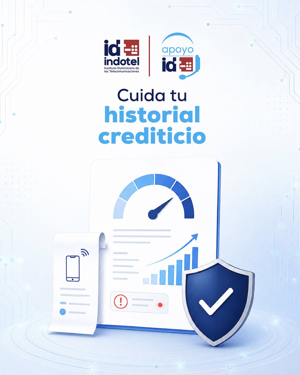 apoyoindotelrd's tweet photo. Tu prestadora podrá afectar tu historial crediticio, siempre y cuando tu servicio haya sido cancelado por falta de pago y mantengas una deuda pendiente. https://t.co/G6WCPYjACD