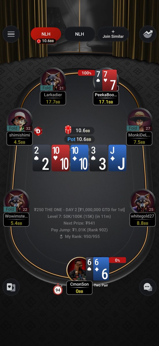 CmonSonPoker tweet picture