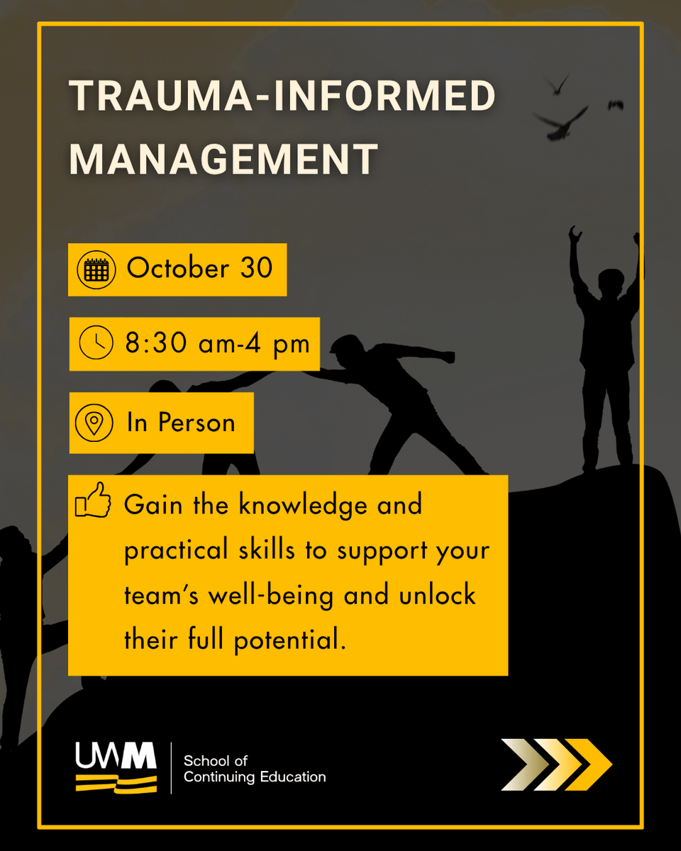 UWMContinuingEd's tweet photo. The modern workplace demands more than just technical skills. 

The ability to lead teams, manage challenges and drive innovation will help you establish your place within your organization and industry. 

Browse our courses today! https://t.co/dV9tPC7ADC https://t.co/XQnRV09MY6
