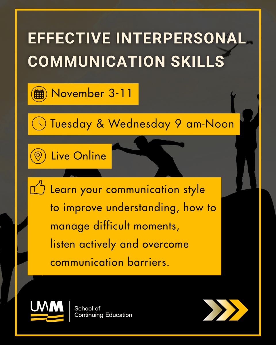 UWMContinuingEd's tweet photo. The modern workplace demands more than just technical skills. 

The ability to lead teams, manage challenges and drive innovation will help you establish your place within your organization and industry. 

Browse our courses today! https://t.co/dV9tPC7ADC https://t.co/XQnRV09MY6