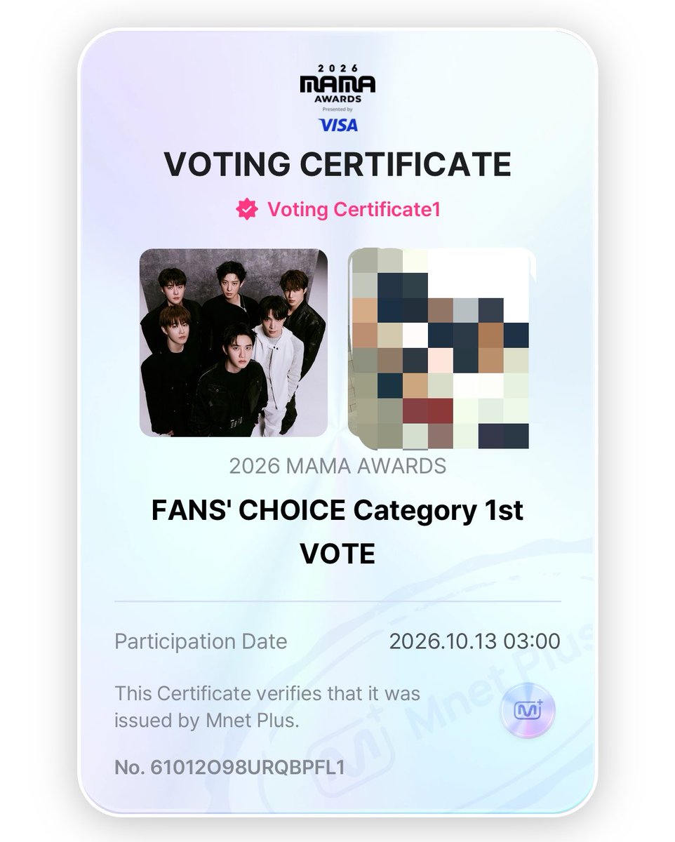 chanyoursss's tweet photo. VOTE FOR #EXO #2026MAMAVOTE https://t.co/4EnIdWgwnX