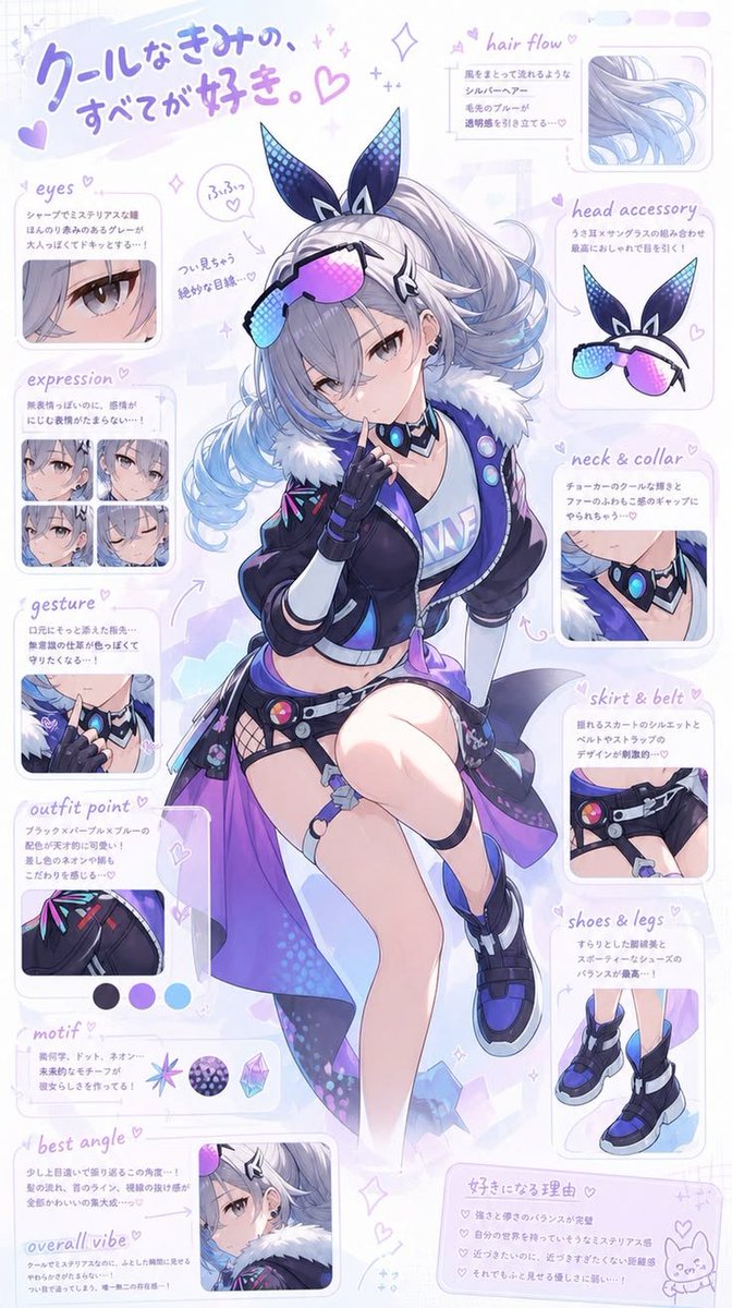 1Sonicracingfan's tweet photo. So cool 😎✨ 
#HonkaiStarRail #SilverWolf https://t.co/VqsVC2Oa2t