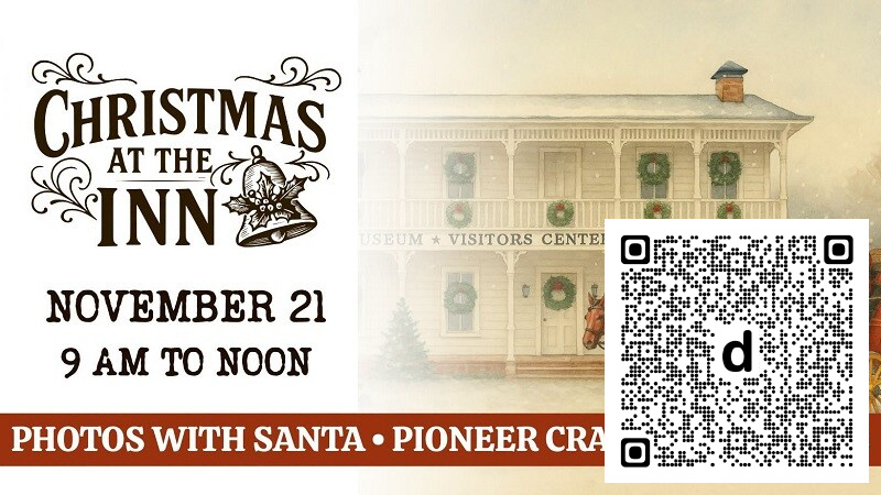 SourceSumner's tweet photo. Step Back in Time at Christmas at the Inn: A Pioneer Christmas Experience dlvr.​it/TVtZrM https://t.co/D1B3GT5e12