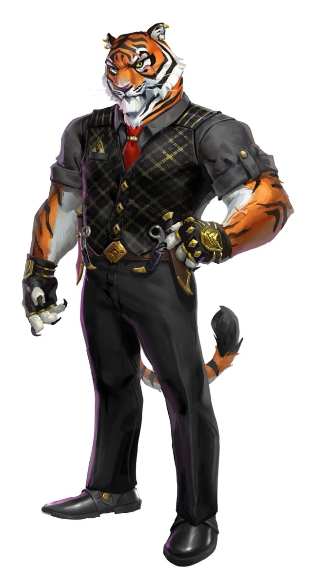 FuyiCalaf's tweet photo. Oh hi Oscar full-body concept art. 🤫 https://t.co/Fw9Slq3bhd