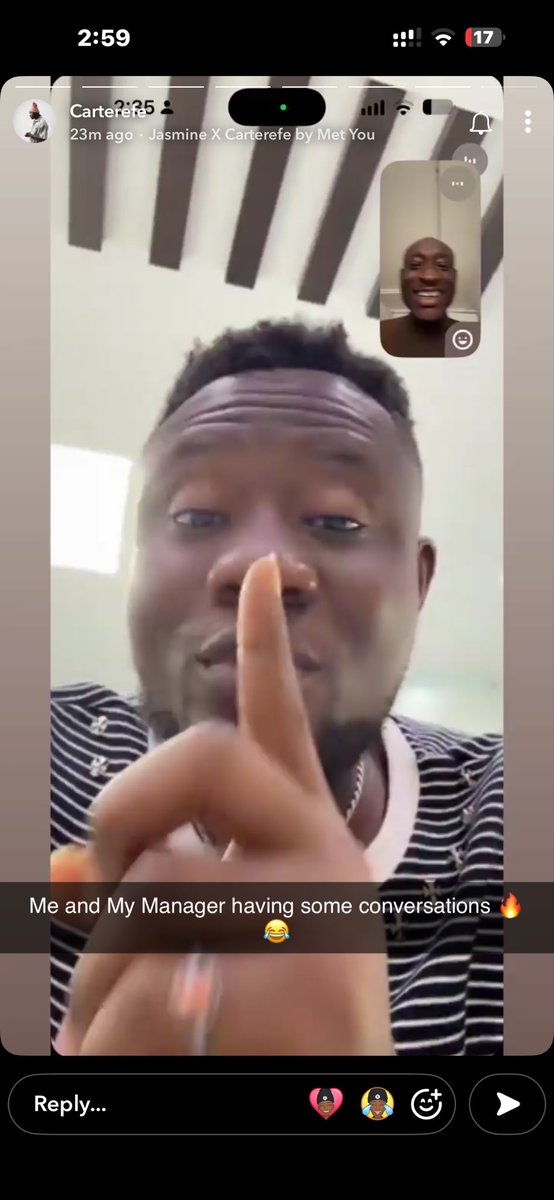 Soketeth's tweet photo. Everybody Don Dey find Carter now 😂💔

No worry my idolo go reach everyone😊

He Dey for everybody 💯😂 https://t.co/pbr0wjfRyw